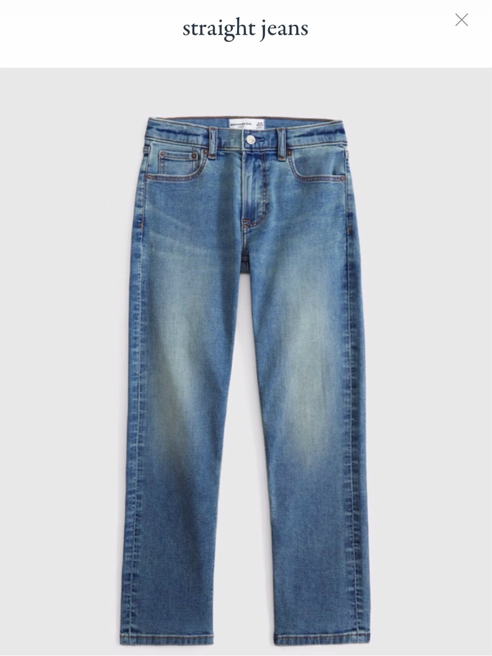 abercrombie kids Jeans 9/10 Long - Medium wash